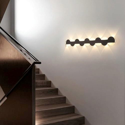 Groeien 24watt LED Rectangular Mirror Picture Fancy Acrylic Wall Lighting Fixtures for Living Room, Bathroom, Bedroom (Rectangular, 24 Inch) - Image 1