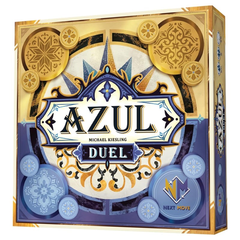 Asmodee لعبة الطاولة أزول ديوال من أسمودي - لعبة استراتيجية تنافسية لوضع البلاط مع فن موزاييك مذهل ولعب سريع للأطفال والبالغين من عمر 8 سنوات - للاعبين 2 - مدة اللعب 30-45 دقيقة - Image 2