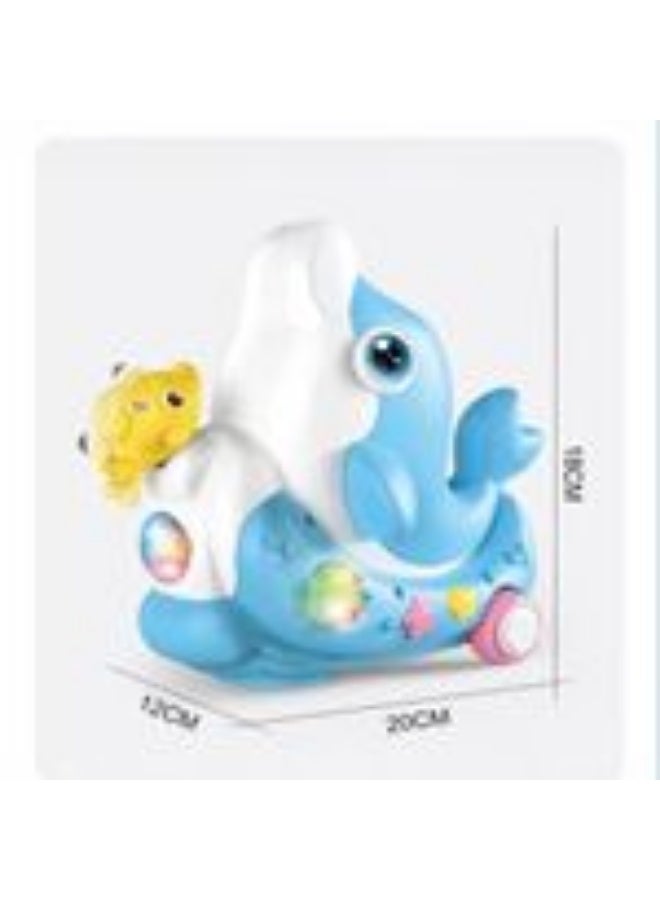 Whynot Premium Ball Blowing Dolphin with Music & Lights – Ramadan Songs Toy - Image 4