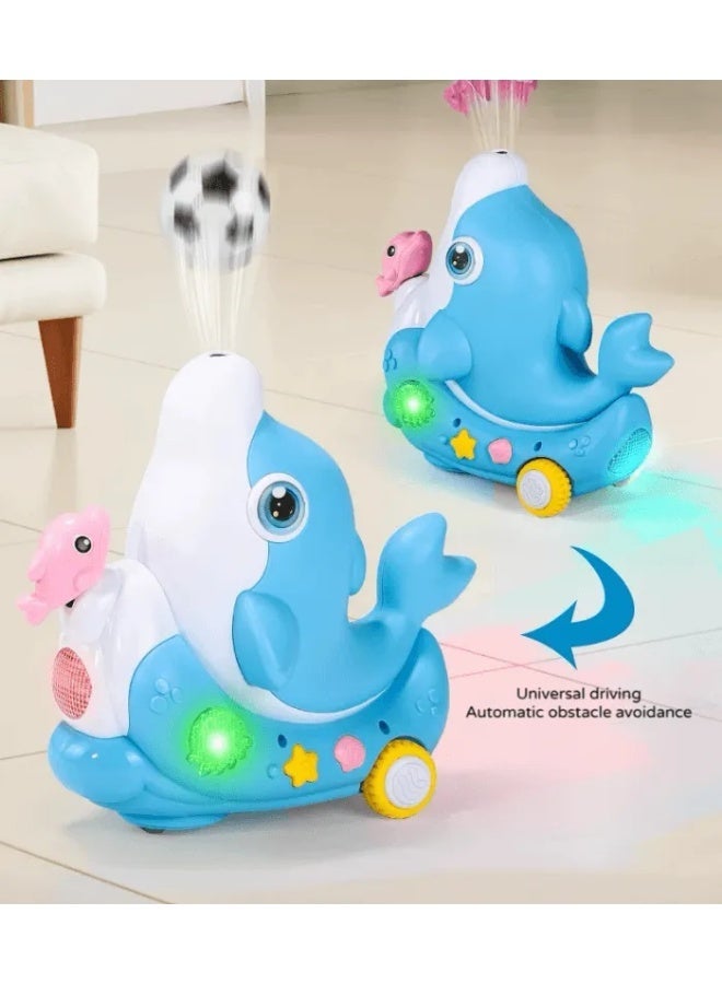 Whynot Premium Ball Blowing Dolphin with Music & Lights – Ramadan Songs Toy - Image 3