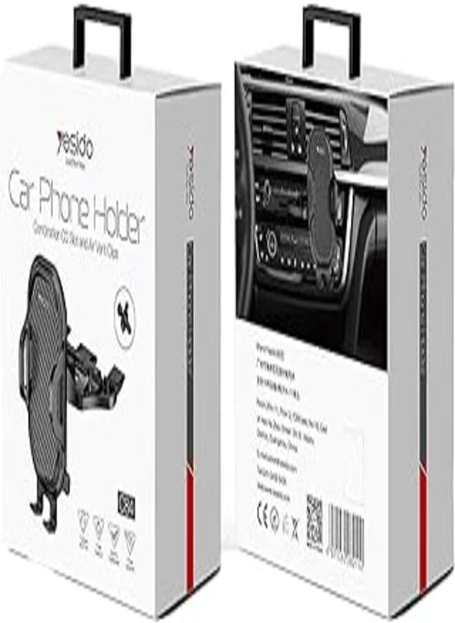 Yesido Yesido C84 Car Holder Combinationcd Slot And Air Vent Clip 