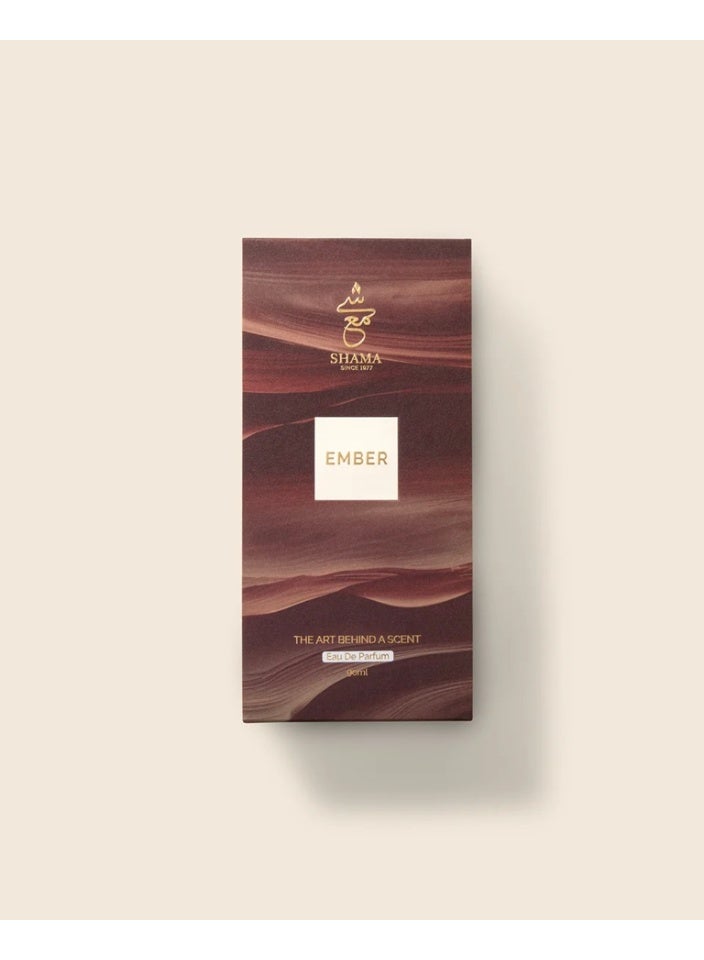 شامة عطر شاما إمبر الفاخر - عطر شرقي يدوم طويلاً للرجال والنساء 90 مل | العنبر والفانيليا والمسك الأبيض - Image 2