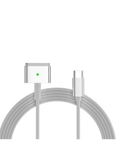Generic Applicable To For Apple MacBook Notebook Computer LT Head Pd Fast Charging Line Typec To MAGsafe1/2 Charging Line-Color:C Male [turn T Head Line 100w]]  - Image 1