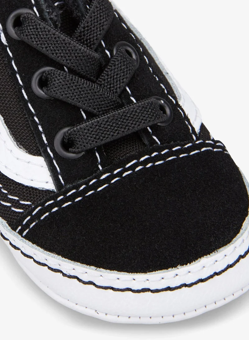 Vans Black Kids' Old Skool Crib Shoe for Men | Best Price UAE