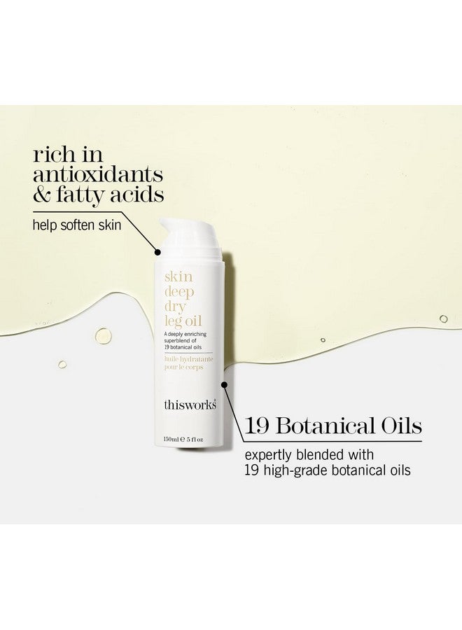 THISWORKS Skin Deep Dry Leg Oil: Deeply Enriching Blend Of 9 Essential Oils For Shiny Soft Skin 5.28 Fl Oz (150Ml) - Image 3