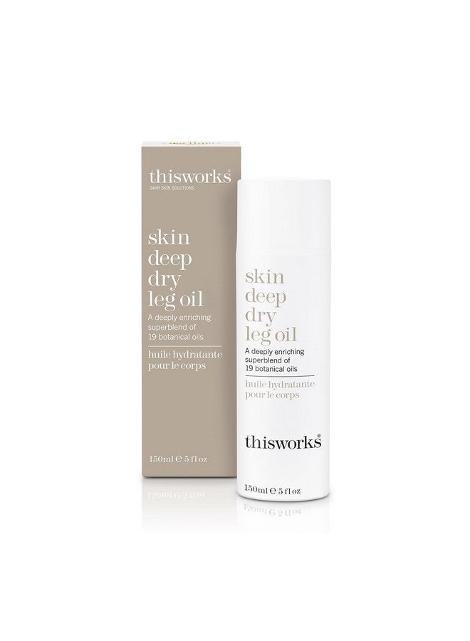 THISWORKS Skin Deep Dry Leg Oil: Deeply Enriching Blend Of 9 Essential Oils For Shiny Soft Skin 5.28 Fl Oz (150Ml) - Image 1