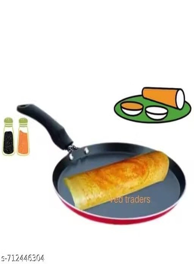 Ved Traders Non-Stick Dosa Tawa | Granite Coated Flat Tawa for Crispy Dosa, Chilla, Paratha BPA Free Ved_Tawa_116 - Image 3