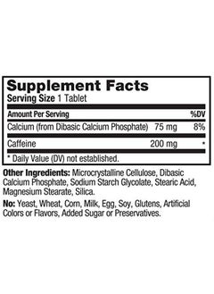 Health & Household Prolab Caffeine Tablets 100 Count (Pack Of 4)  - Image 3