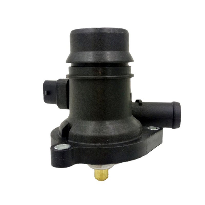 Engine Thermostat Assembly: Black Premium Plastic Construction - Prevents Engine Overheating, Improves Fuel Efficiency for Automotive Engine Cooling Systems - Image 4