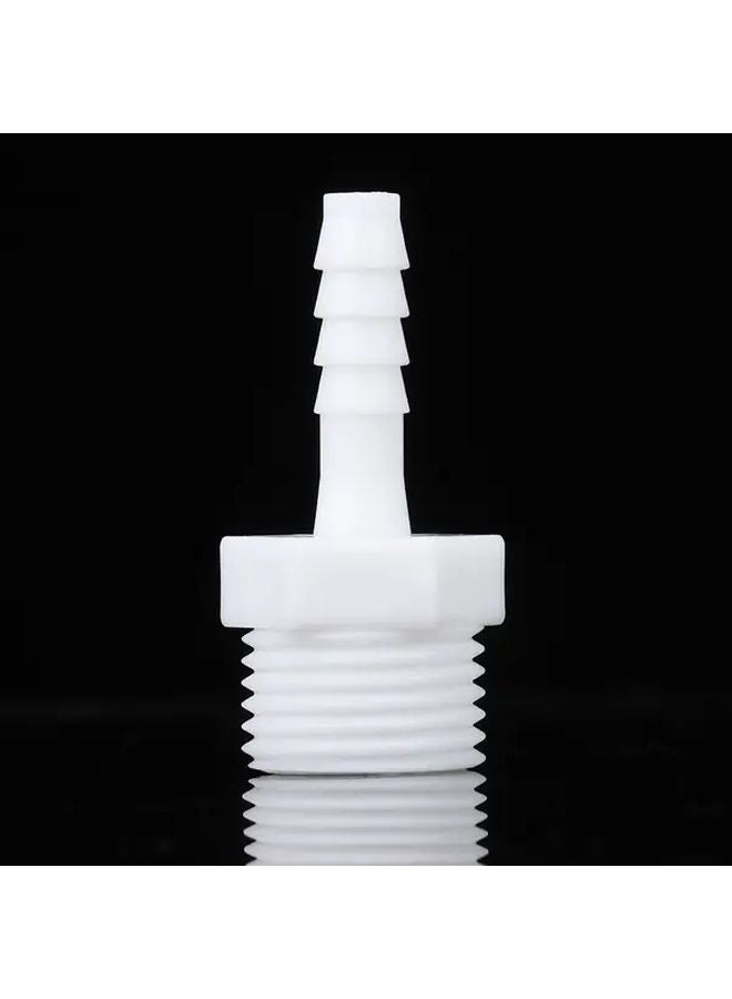 1 2 Inch Thread To 4mm Barb Hose Connector Plastic Drip Irrigation Pipe Fitting - Image 5