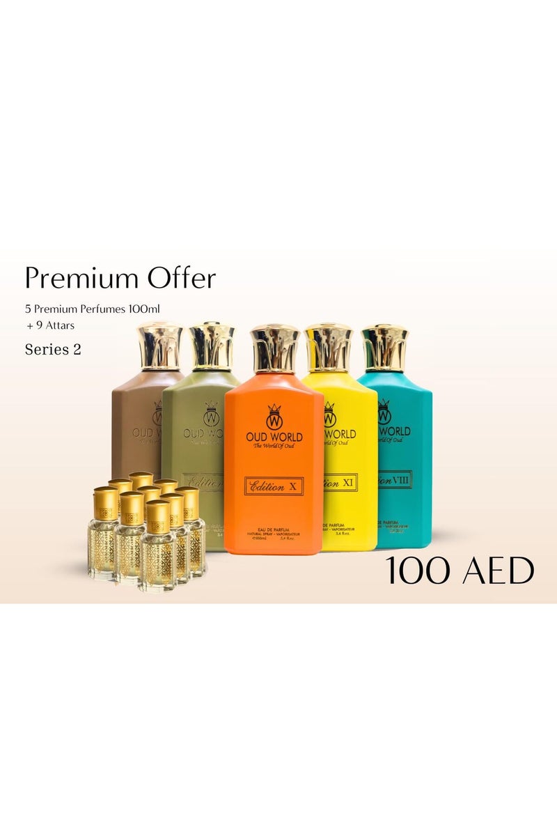 Oud World Premium Offer Series 2 – 5 Bold Signature-Inspired Perfumes Set 5x100ml - Image 3