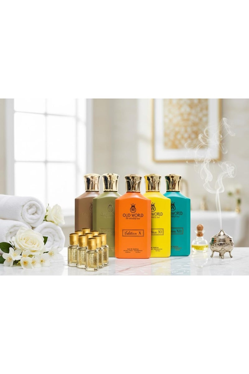 Oud World Premium Offer Series 2 – 5 Bold Signature-Inspired Perfumes Set 5x100ml - Image 2
