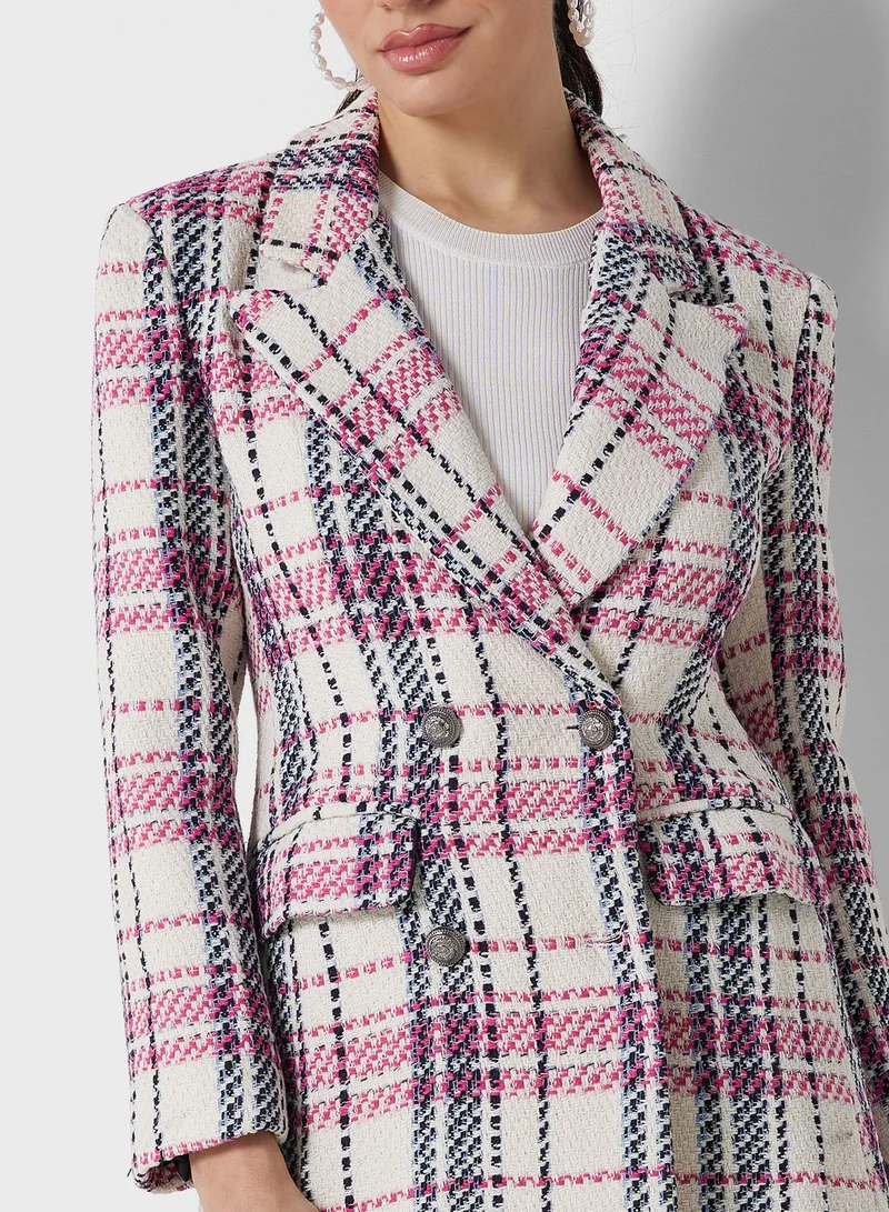 ELLA Double Breasted Buttoned Blazer
