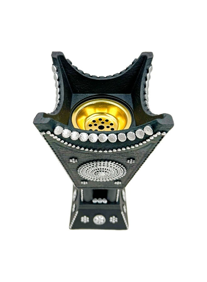 ABAQ The original incense burner is large - Black - Image 1