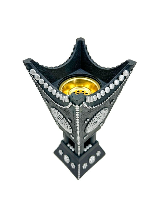 ABAQ The original incense burner is large - Black - Image 2
