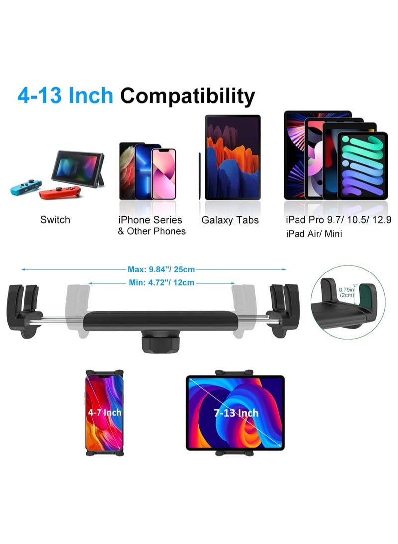 Green Tiger Tablet Holder, Bed iPad Holder with 85cm Lazy Long Arm, Desk Tablet Stand Phone Mount for iPad Air Mini, iPad Pro 12.9 11, Galaxy Tabs, iPhone, All 4-13" Mobile Phone and Tablets - Image 5
