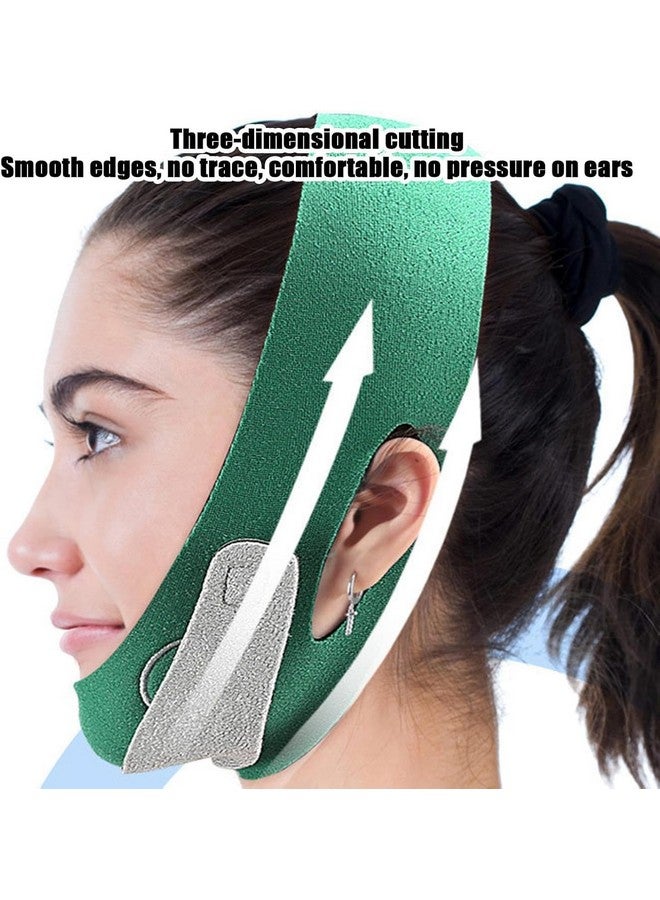 JB Export قناع الوجه JB Export سيليكون لرفع الوجه حزام شد الوجه ضمادة تنحيف الوجه الخد، الذقن، الرقبة حزام رفيع لتنحيف الوجه قناع رفع الوجه مخفض للذقن المزدوج للنساء والرجال شد البشرة - Image 3