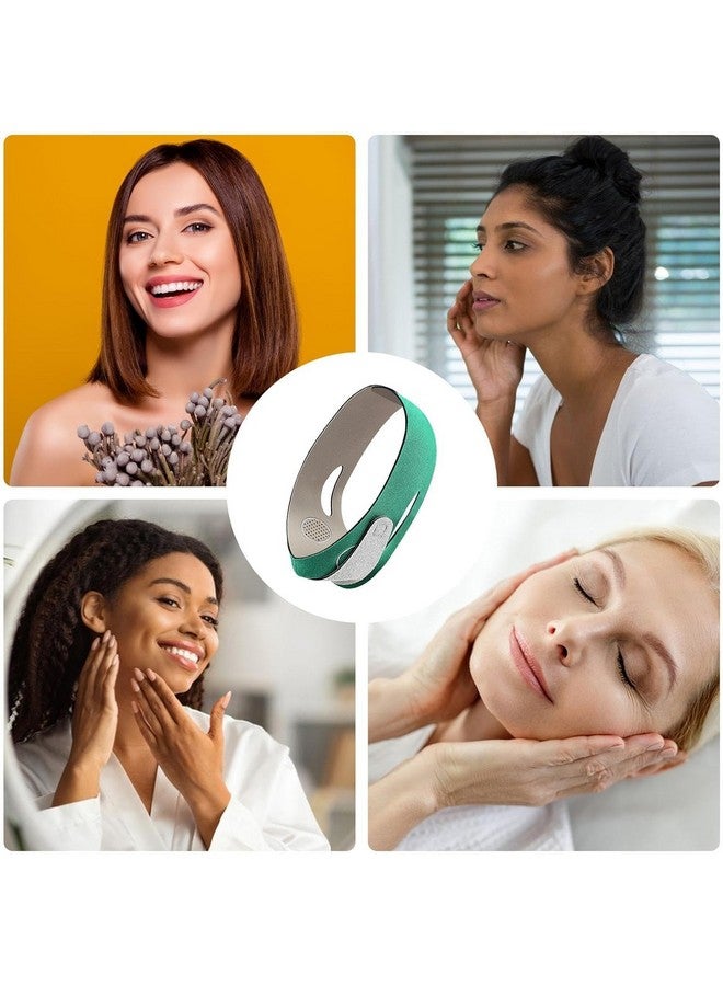 JB Export قناع الوجه JB Export سيليكون لرفع الوجه حزام شد الوجه ضمادة تنحيف الوجه الخد، الذقن، الرقبة حزام رفيع لتنحيف الوجه قناع رفع الوجه مخفض للذقن المزدوج للنساء والرجال شد البشرة - Image 4