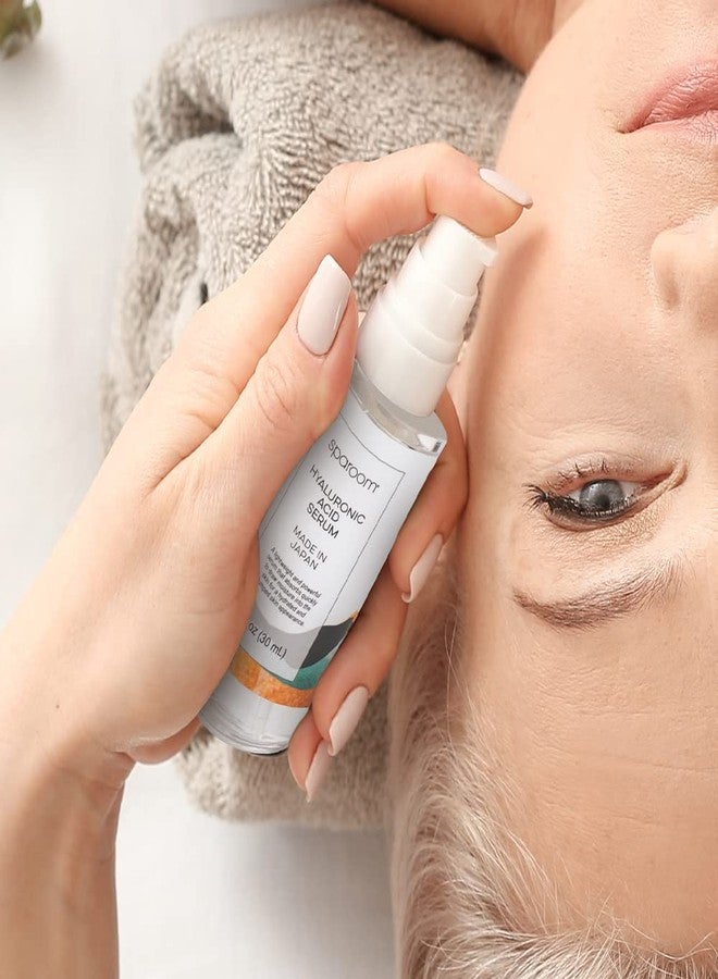 Sparoom Hyaluronic Acid Serum 1 oz, Anti-Aging Facial Serum, Hydrating, 100% Pure Hydrating Hyaluronic Acid, Paraben Free, Oil Free, Non-Comedogenic - Image 4