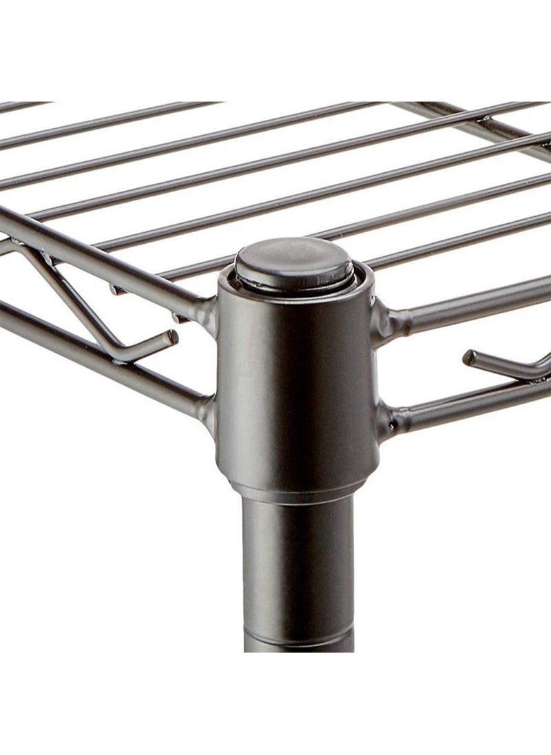 Sharpdo - 5-Layer Steel Kitchen Storage Rack 150x55x30cm Adjustable Unit Suitable For Placing Kitchen Utensils And Utensils - Image 1