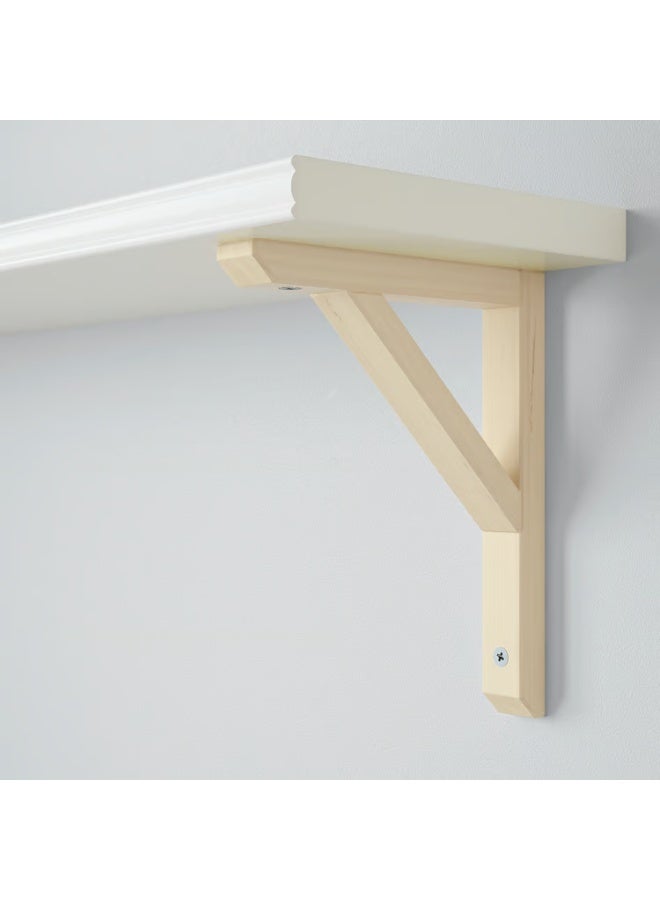 IKEA (IKEA) رف حائط أبيض/أسبن 80×20 سم - Image 4