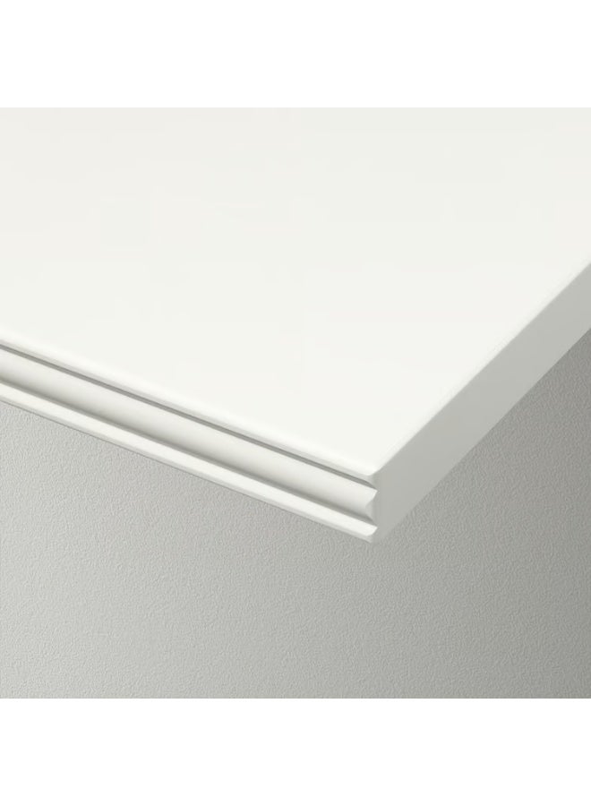 IKEA (IKEA) رف حائط أبيض/أسبن 80×20 سم - Image 5