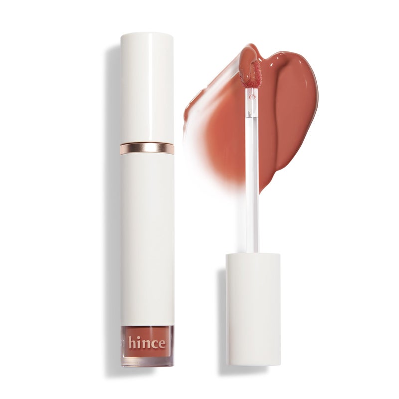 HINCE Mood Enhancer Water Liquid Glow  NonSticky  Waterproof Lip Stain for Women  Long Wearing Lip Gloss for Natural and Glass Glow  Moisturizing Liquid Makeup 016 floz RARE MOMENT