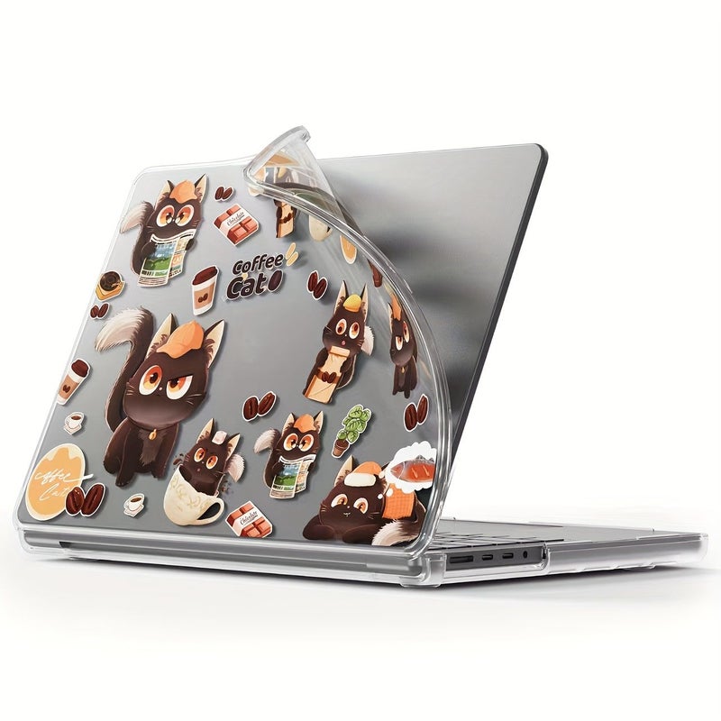 Macbook Pro 14 Case Transparent Scratch Resistant TPU Cover For Dogs DIY Fit - Image 2