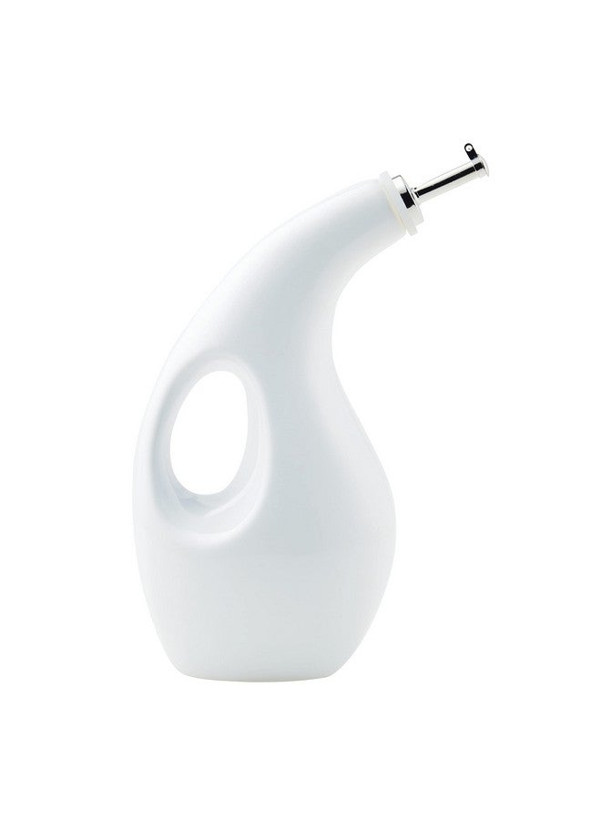 راتشل راي زجاجة توزيع زيت الزيتون البكر الممتاز والخل من راشيل راي، مزودة بفوهة، سعة 24 أونصة، لون أبيض - Image 1