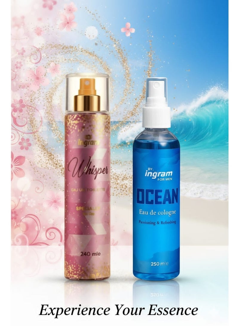 Ingram Whisper + ocean splash unisex - Image 1