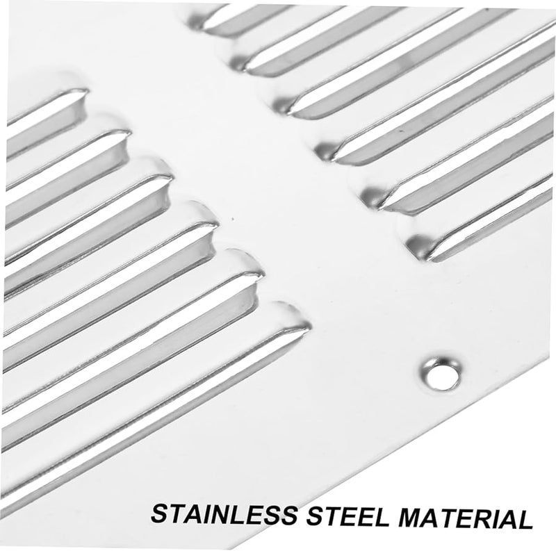 Stainless Steel Wall Vent Cover Grille For Cabinet And AC Applications Easy Clean - Image 5