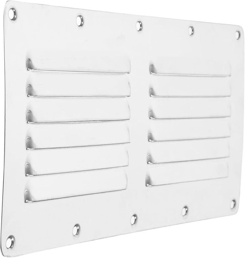 Stainless Steel Wall Vent Cover Grille For Cabinet And AC Applications Easy Clean - Image 2