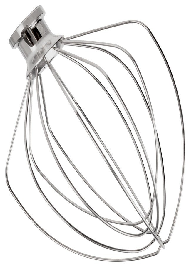 Moloudan Wire Whip Stainless Steel for KitchenAid 6 Quart Bowl-Lift Stand Mixer, KN256WW 6-Wire Whisk Attachment, Balloon Whisk, Heavy Duty, Dishwasher Safe - Image 1