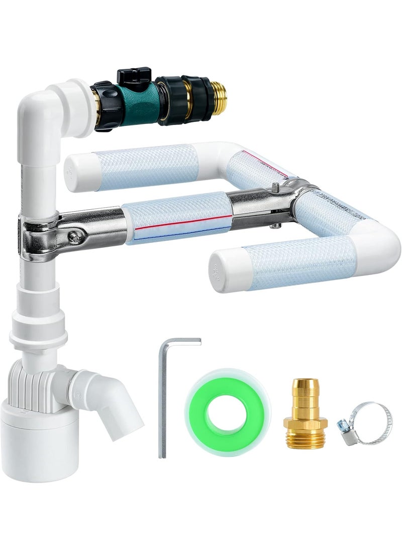 briidea Pool Water Leveler Briidea Automatical Water Level Controller Pool Sentry with Two Kinds of 34 Hose Connector for Flow Control 0110psi  - Image 1