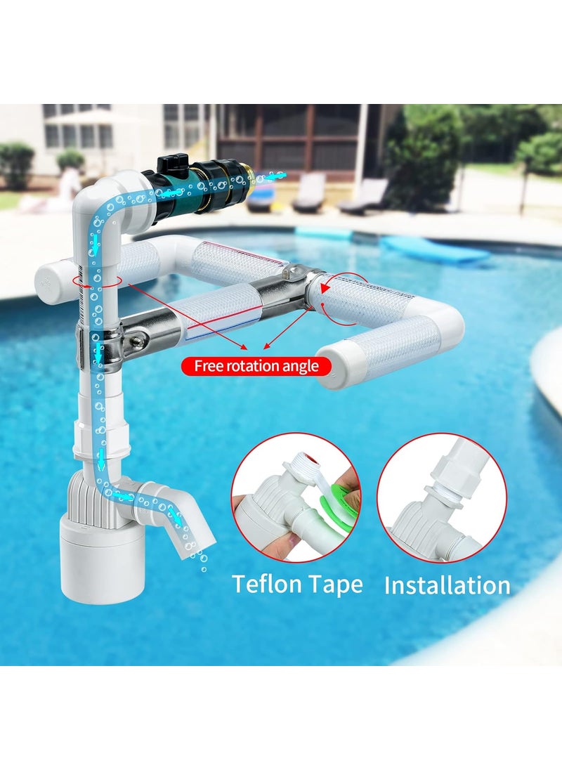 briidea Pool Water Leveler Briidea Automatical Water Level Controller Pool Sentry with Two Kinds of 34 Hose Connector for Flow Control 0110psi  - Image 5