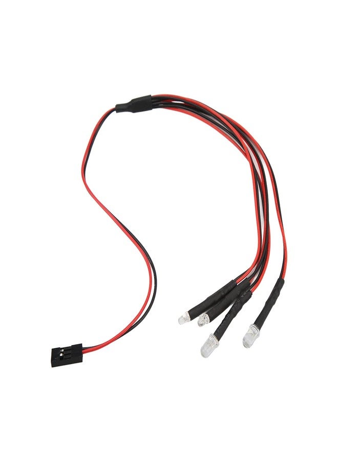 Haofy 4 Led Rc Car Led Light Rc Car Upgrade Parts for Scx24 1/24 Remote Control Car, Scx24 Light Kit, Scx24 Lights - Image 5
