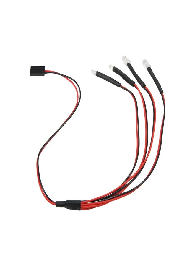 Haofy 4 Led Rc Car Led Light Rc Car Upgrade Parts for Scx24 1/24 Remote Control Car, Scx24 Light Kit, Scx24 Lights - Image 3
