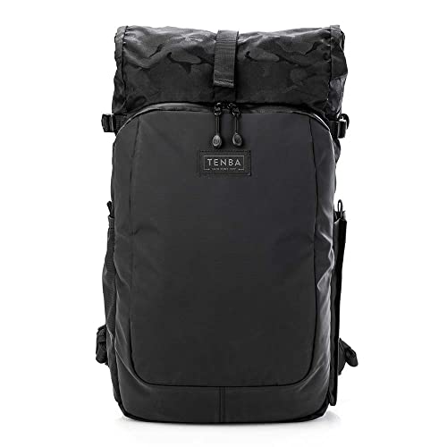 Tenba Fulton v2 16L All Weather Backpack – Black/Black Camo - Image 1