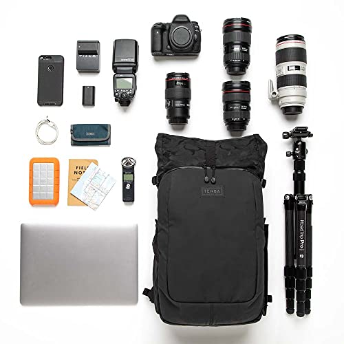 Tenba Fulton v2 16L All Weather Backpack – Black/Black Camo - Image 2