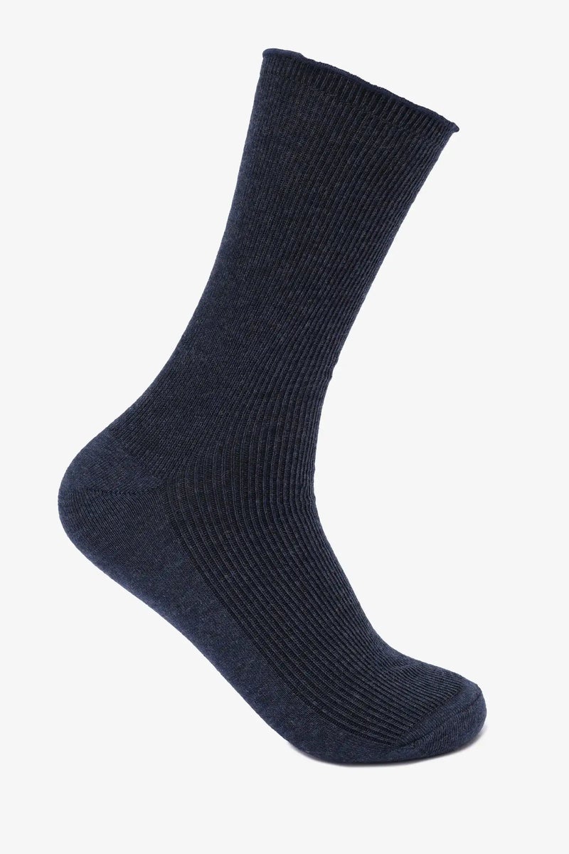 Carina Long Ribbed Socks - 3 Pairs - Image 3