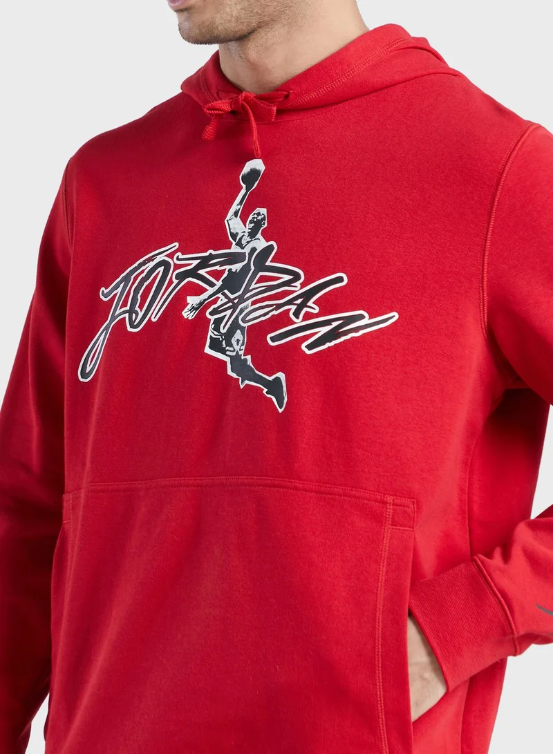 Jordan Jordan Air Fleece Graphic Hoodie
