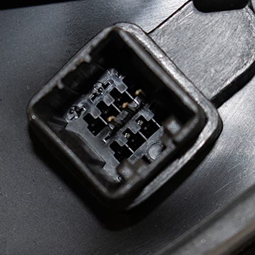 TRQ Driver & Passenger Side Mirror Set without Heat Compatible with 2001-2004 Hyundai Santa Fe HY1320137 HY1320147 HY1321137 HY1321147 - Image 4