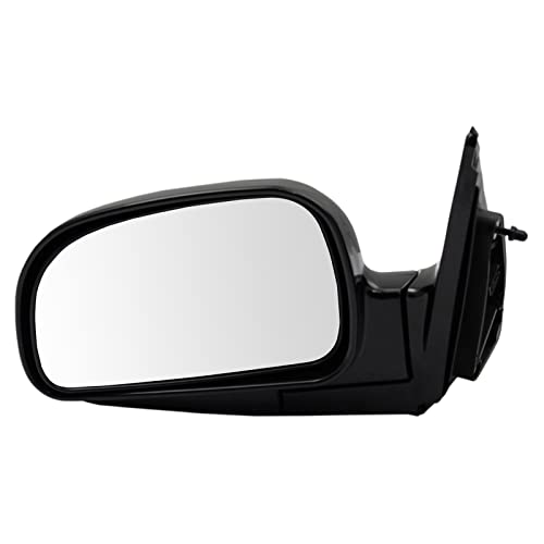 TRQ Driver & Passenger Side Mirror Set without Heat Compatible with 2001-2004 Hyundai Santa Fe HY1320137 HY1320147 HY1321137 HY1321147 - Image 5