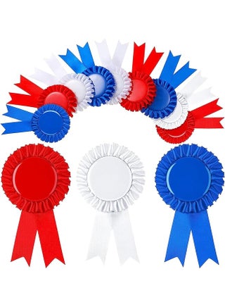 THE WHITE SHOP Blank Award Ribbon Rosette Ribbon Award Medals Make Your Own Place Ribbons Honorable Recognition Ribbons for DIY Classroom Party Accessory - pzsku/ZE6CC2F79970BAF4D50C6Z/45/_/1705500694/b2e00f5f-ea69-457e-b47a-c2a57586995c