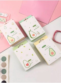 20pcs 1 Box Avocado Print Random Bandage
