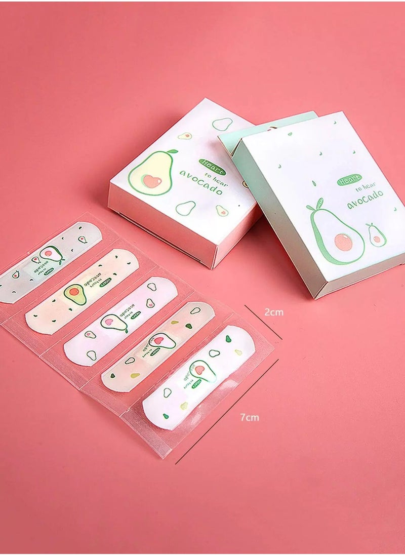 Generic - 20pcs 1 Box Avocado Print Random Bandage - Image 1