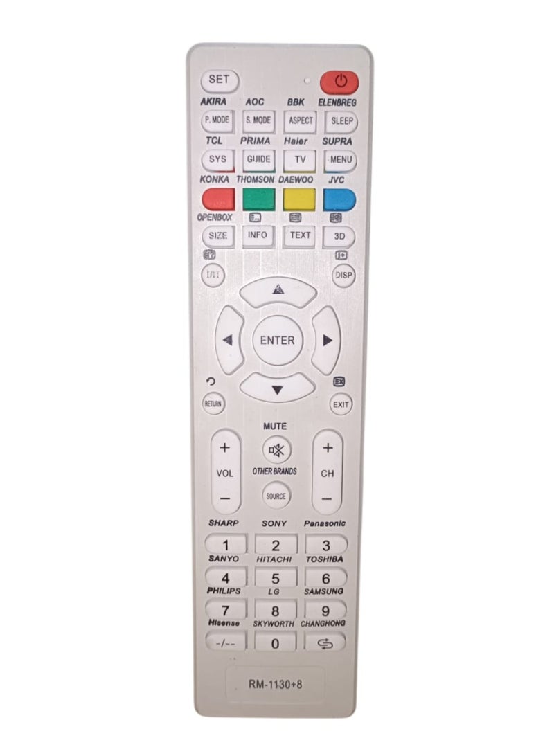 Universal Smart TV Remote Control – Compatible with All LCD/LED TVs – Ideal Multi-Function Replacement