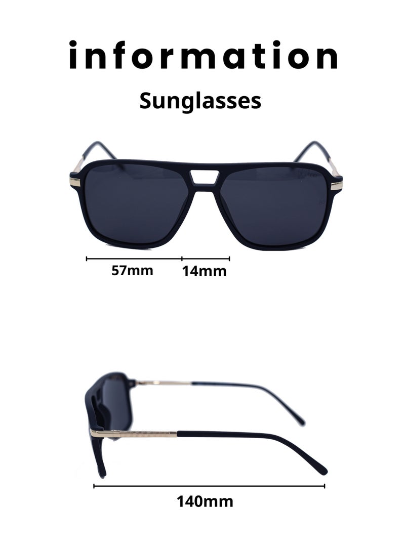 بالينو "نظارات شمسية أفياتور مع عدسات مستقطبة للحماية من الأشعة فوق البنفسجية - إطار معدني متين وخفيف الوزن للرجال والنساء، مثالية للقيادة والسفر والأنشطة الخارجية" - Image 5