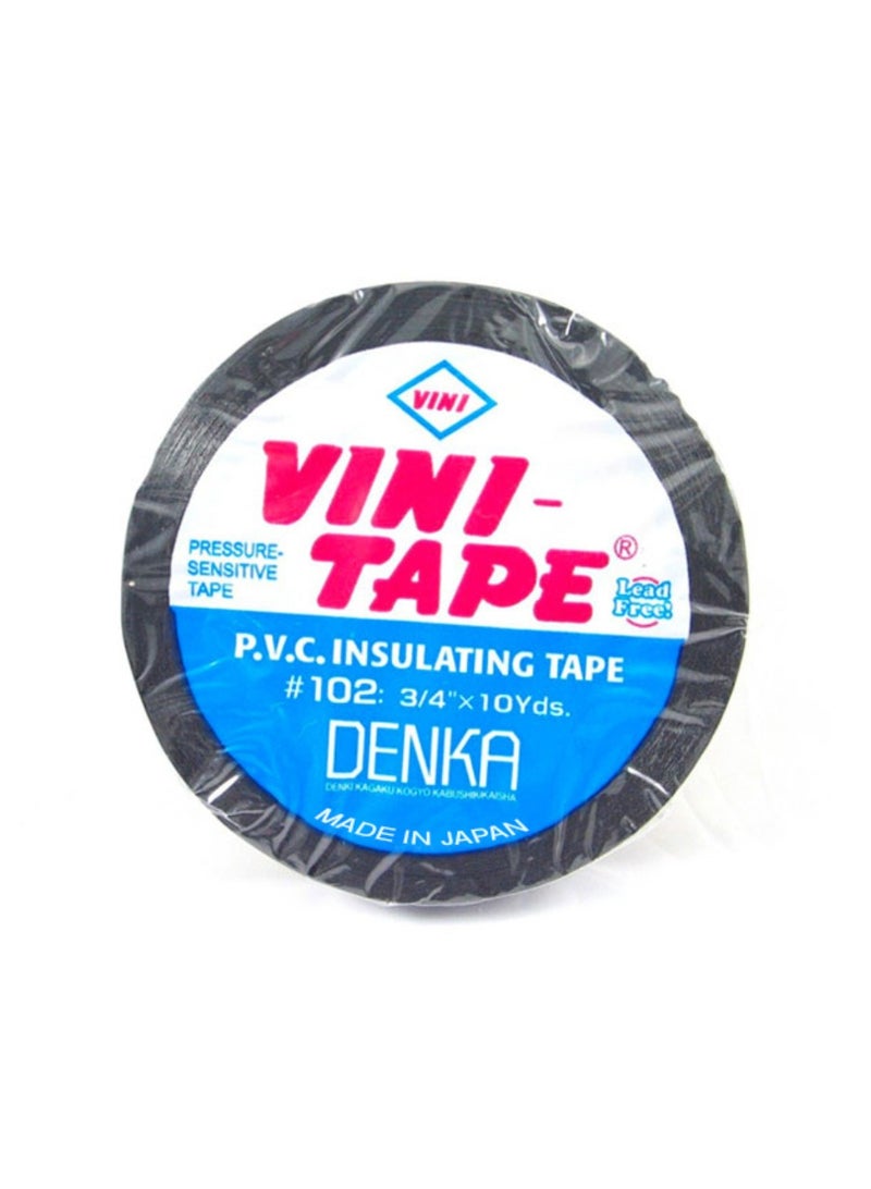 فيني مجموعة من 6 أشرطة عازلة باللون الأسود للمنزل والمكتب الصناعي والشريط الكهربائي - Image 2