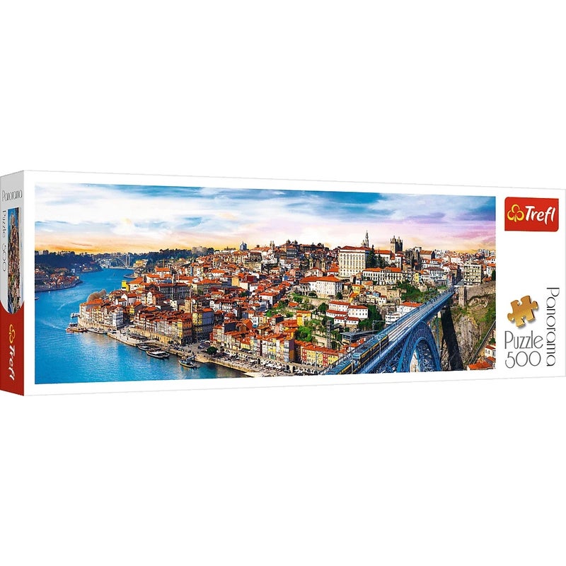 Trefl - Porto Portugal Panorama Puzzle 500 Pieces - 29502 - Image 1